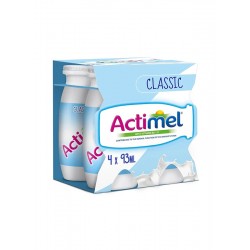 Actimel Plain Drinking Yogurt with Vitamin B6 & D