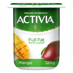Activia Full Fat Mango Stirred Yogurt