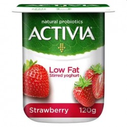 Activia Low Fat Strawberry Stirred Yogurt