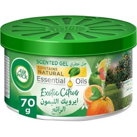 Air Wick Exotic Citrus Air Freshener Gel with Essential Oils