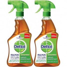 Dettol Antibacterial Surface Disinfectant Trigger Spray 2 x 500 ml