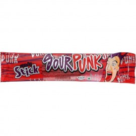 Sour Punk Candy Sticks Strawberry Flavor - vegetarian 50 g