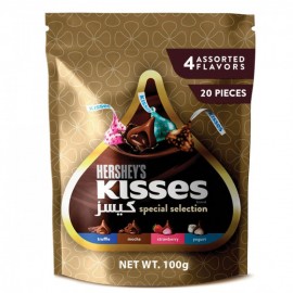 Hershey s Kisses Special Selection Assorted Chocolate Bites (20 Pieces) 100 g