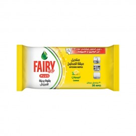 Fairy Plus Antibacterial Kitchen Cleaning Wipes 30 tissues