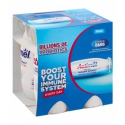 Actimel Multifruit Drinking Yogurt with Vitamin B6 & D