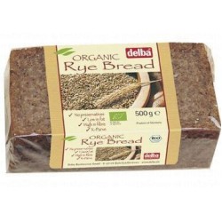 Delba Organic Rye Bread - preservatives free  low fat  high fiber